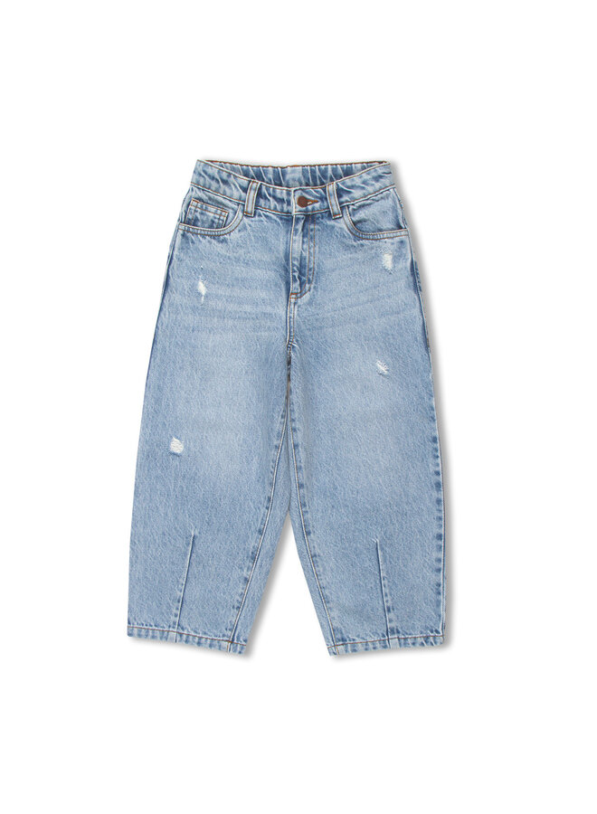 Petit Blush - Ballon fit jeans – Light blue