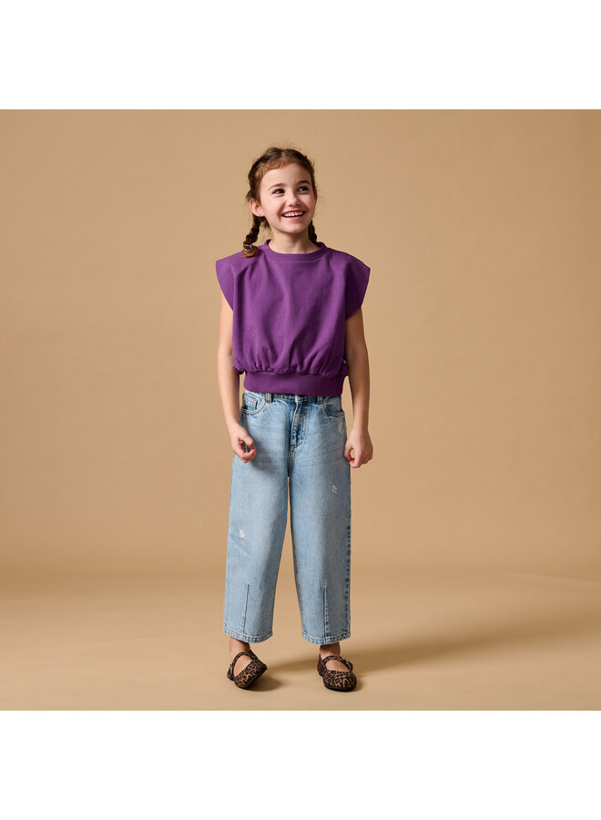 Petit Blush - Ballon fit jeans – Light blue