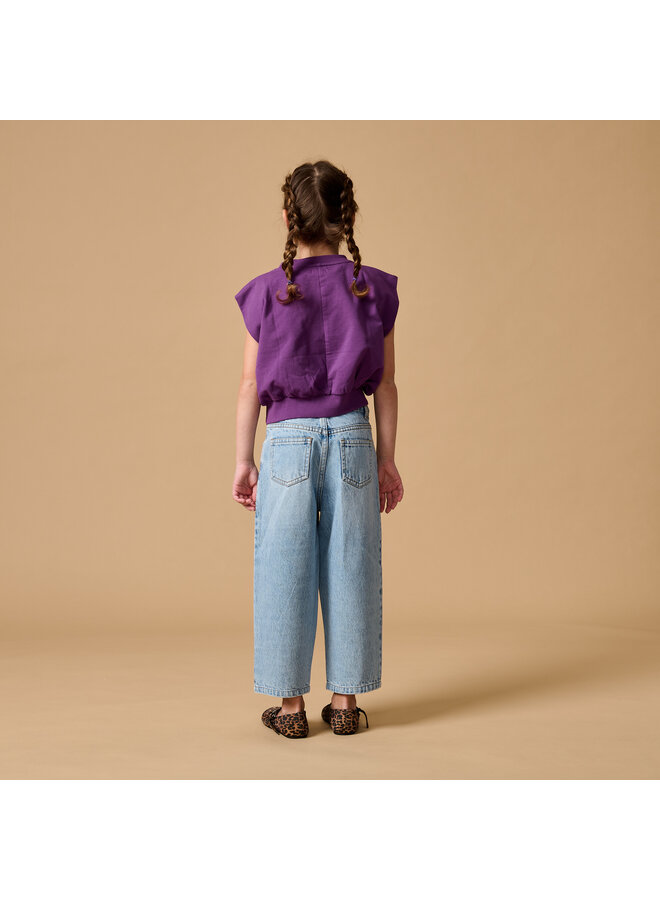 Petit Blush - Ballon fit jeans – Light blue