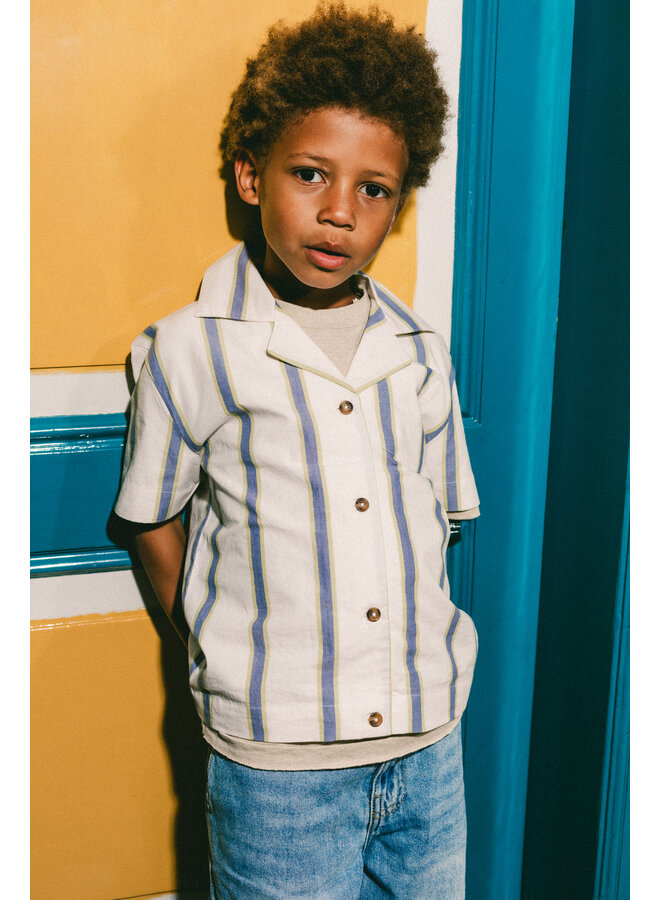 Labo de Colores - Nicho blouse shortsleeve - Vanilla melee