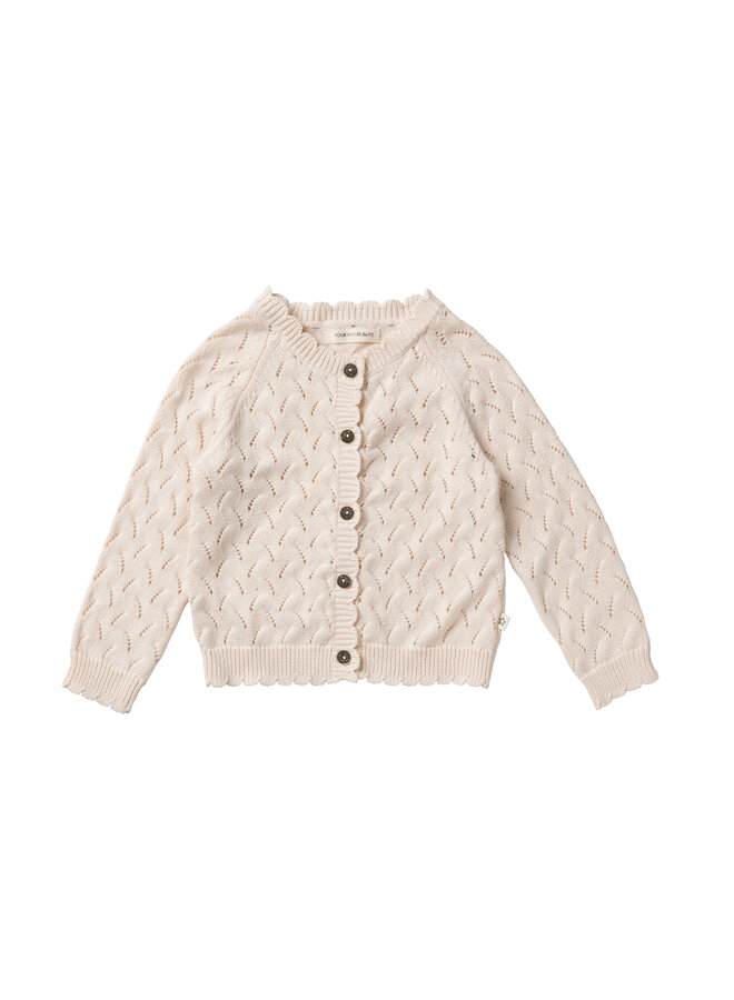 Your Wishes - Knit cardigan - Ecru