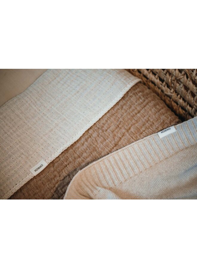 Koeka - Ledikantdeken Rivoli – Caffe