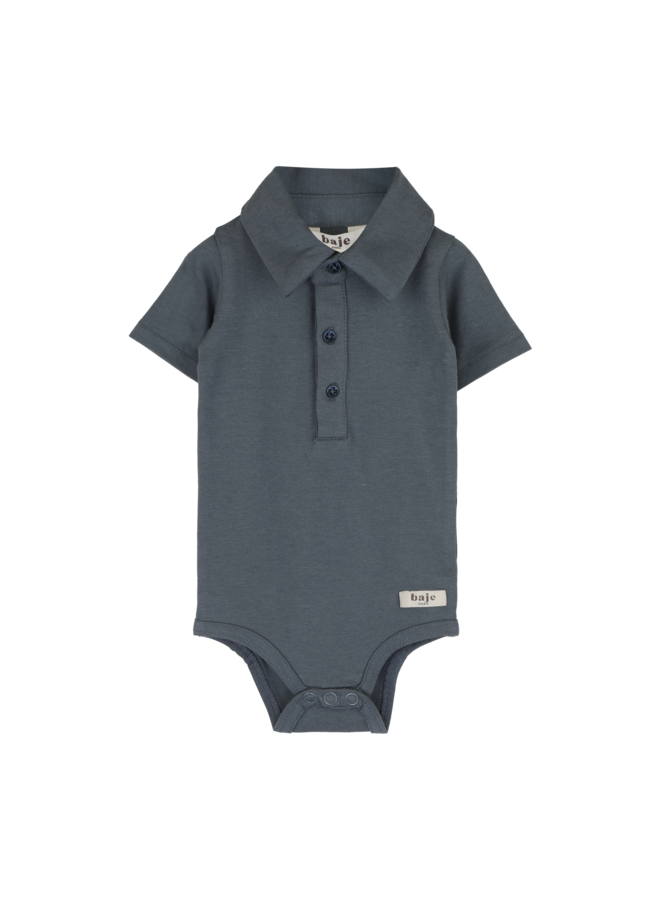 Baje Studio - Meco bodysuit - Blue ocean stripe