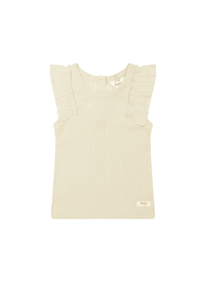 Baje Studio - Lima singlet - Creme oat