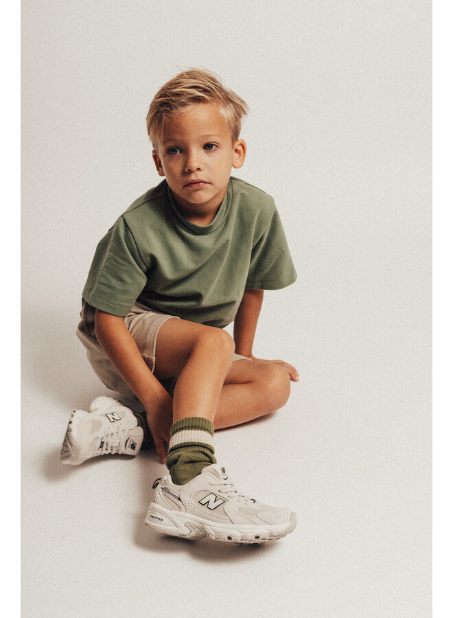 Baje Studio - Roriz shortsleeve - Green agave