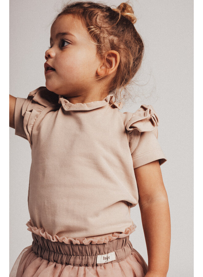 Baje Studio - Seia shortsleeve - Rose salmon