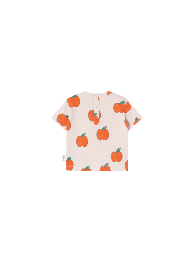 Tiny Cottons - Apples baby tee – Pastel pink