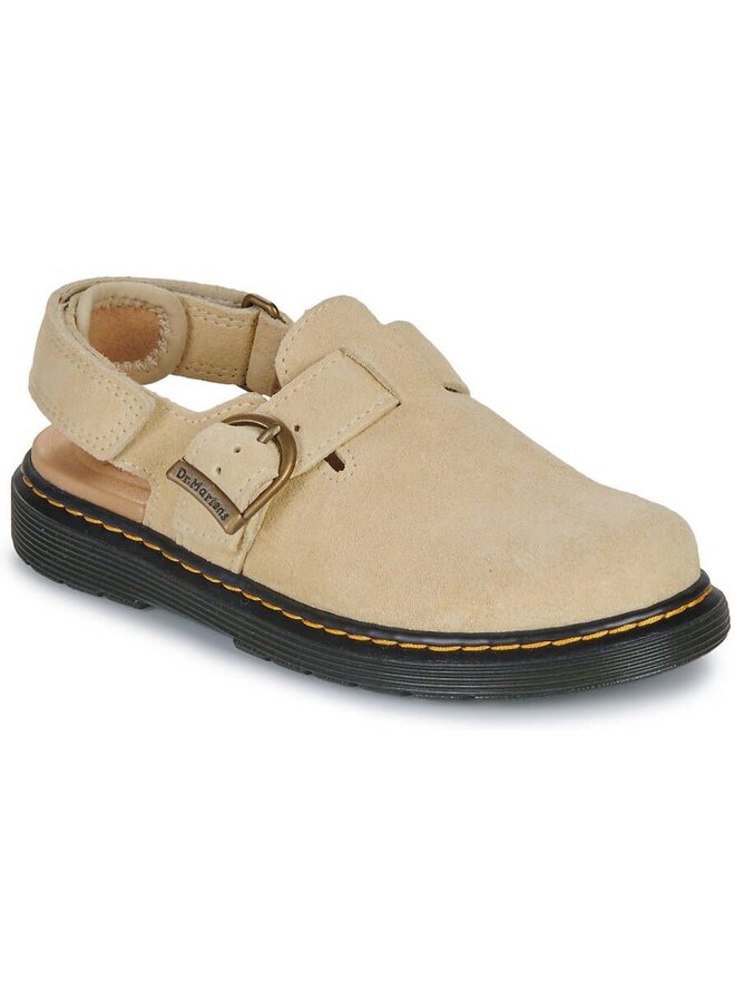Jorgie sandals – Light tan bronx suede