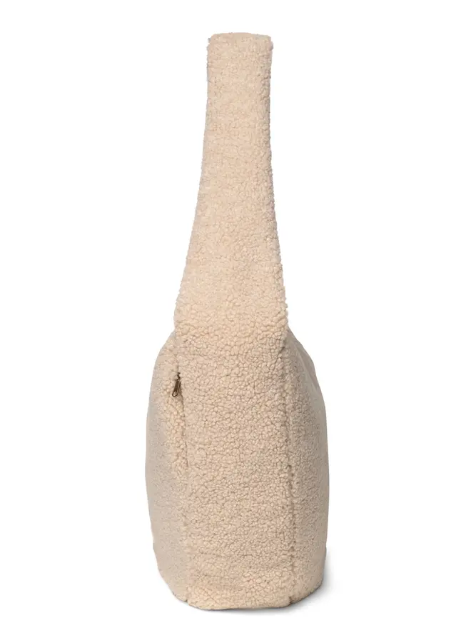 Studio Noos - Ecru teddy cross body bag