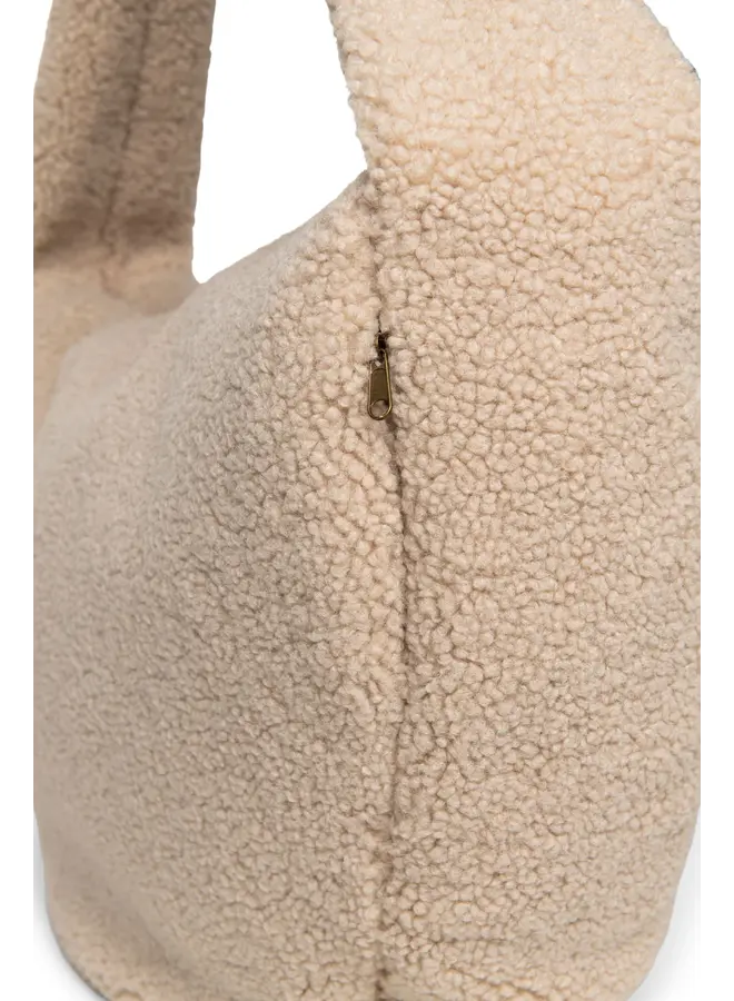 Studio Noos - Ecru teddy cross body bag