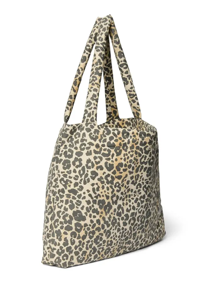 Studio Noos - Soft cotton leopard mom bag