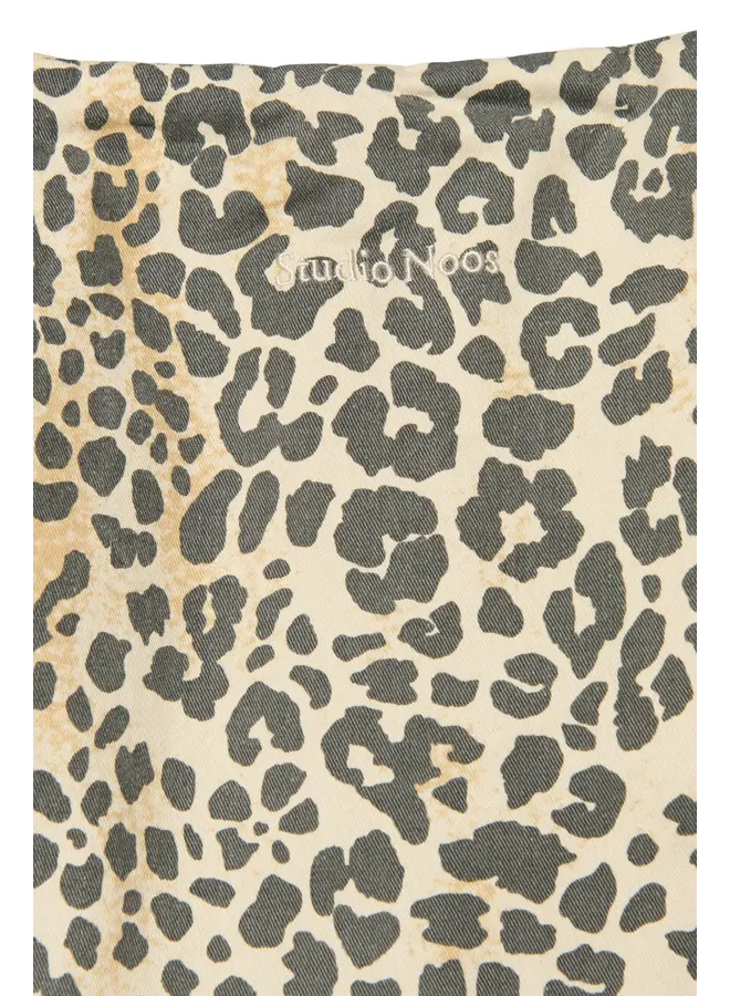 Studio Noos - Soft cotton leopard mom bag