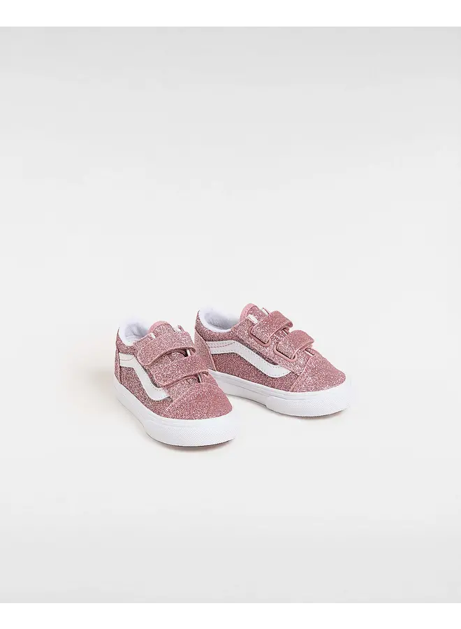 Vans - Old Skool V glitter - Rose gold