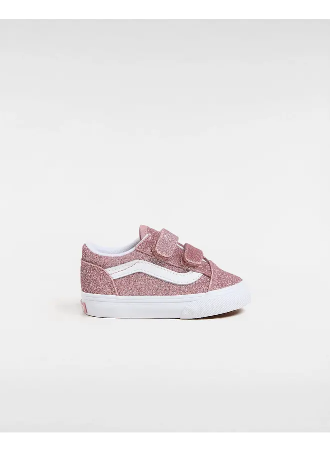 Vans - Old Skool V glitter - Rose gold