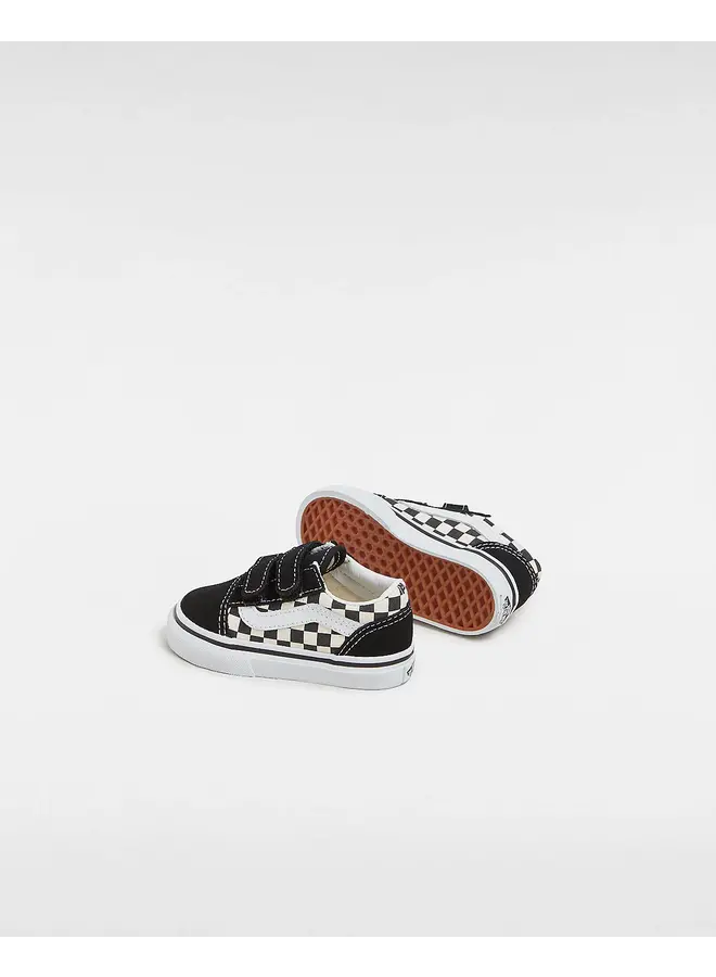 Vans - TD Old Skool V primary check - Blk/White