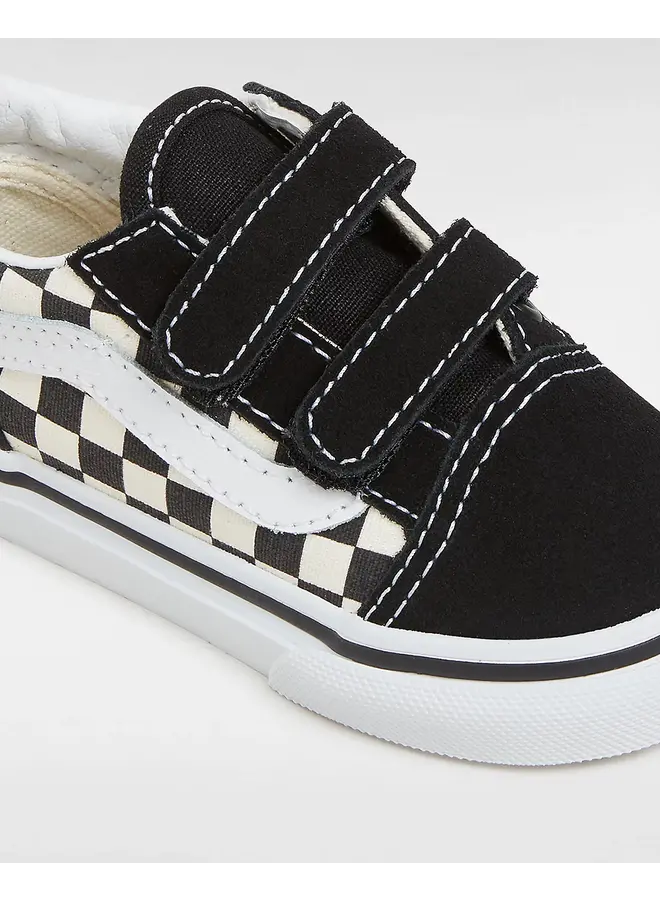 Vans - TD Old Skool V primary check - Blk/White