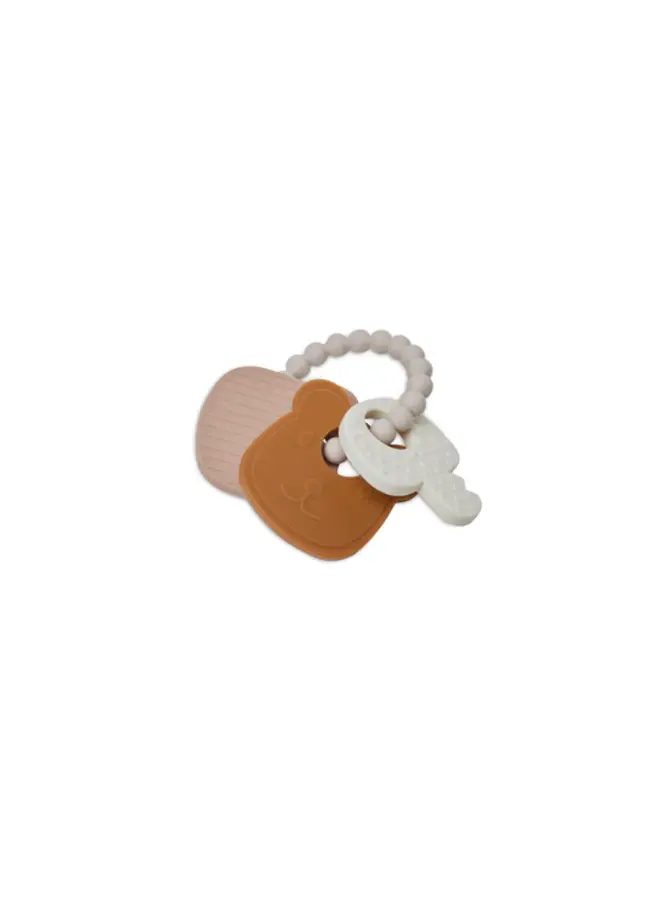 Jollein - Siliconen bijtring - Teddy bear