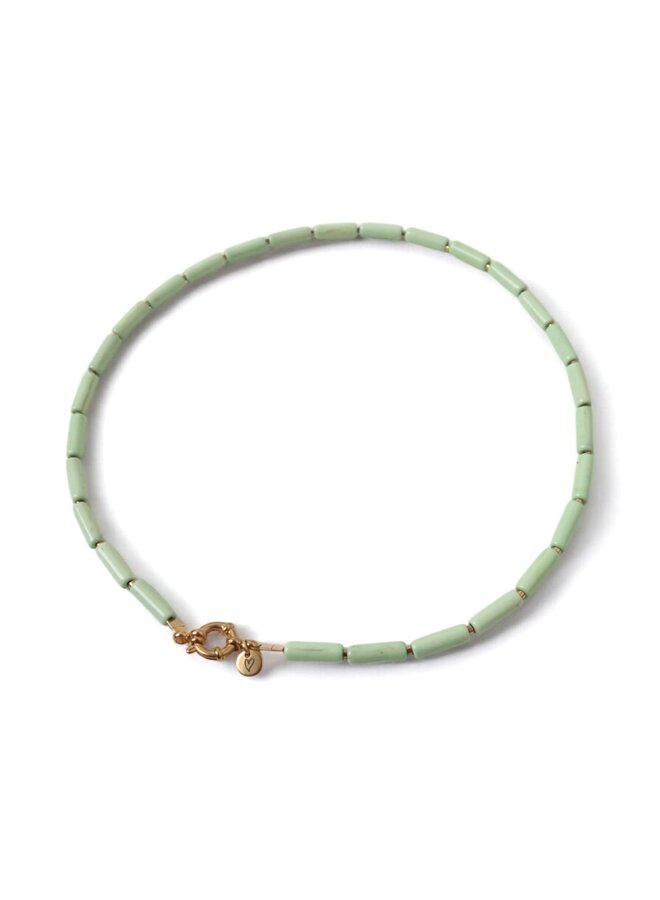 LOVEissue - Necklace tube - Soft green