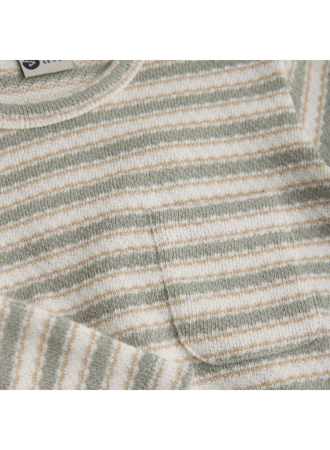 Daily7 - BABY - T-shirt longsleeve stripe - Off white