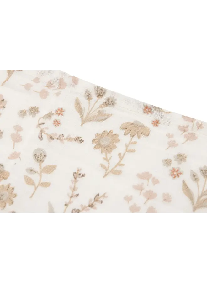 Jollein - Hydrofiel monddoekje 31x31 cm – Bloomy (3pack)