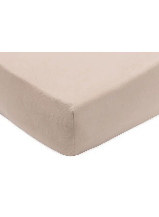 Jollein - Hoeslaken jersey – Wild rose/Biscuit (2pack)