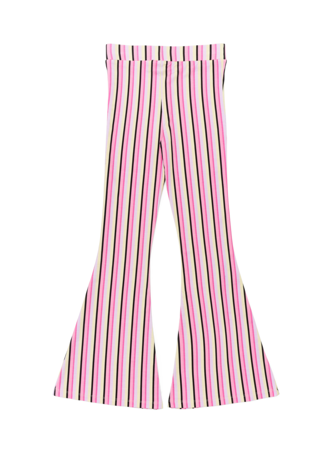 Salty Stitch - Salty stripes flared legging