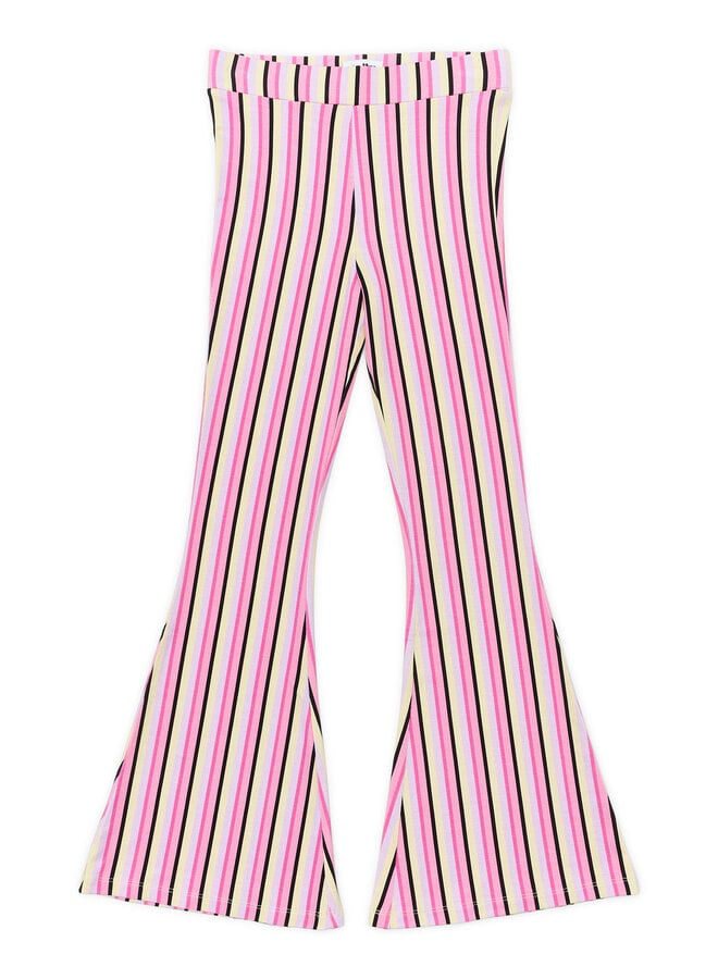 Salty Stitch - Salty stripes flared legging