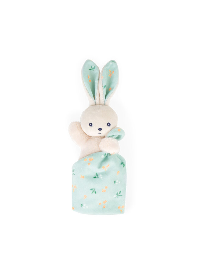 Kaloo - Carre Douceur - Knuffeldoek konijn bosje citrus