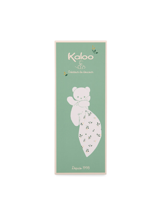 Kaloo - Carre Douceur - Knuffeldoek konijn bosje citrus