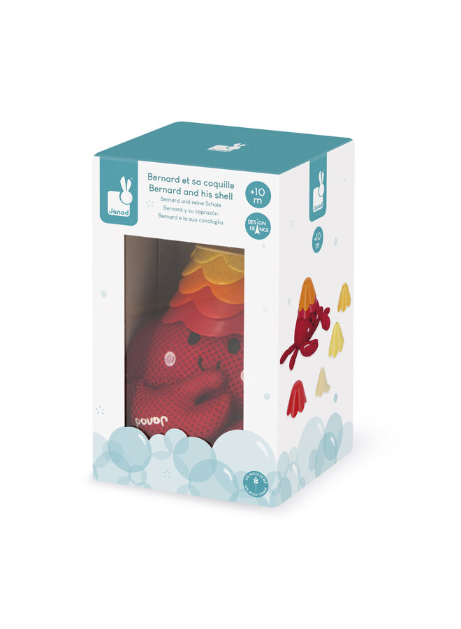 Janod - 4734 Badspeelgoed - Bernard de heremietkreeft
