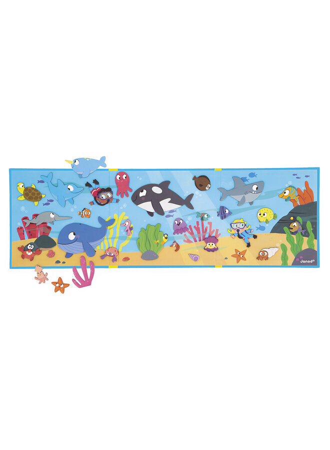Janod - 5448 Magneti Stories - Zeedieren