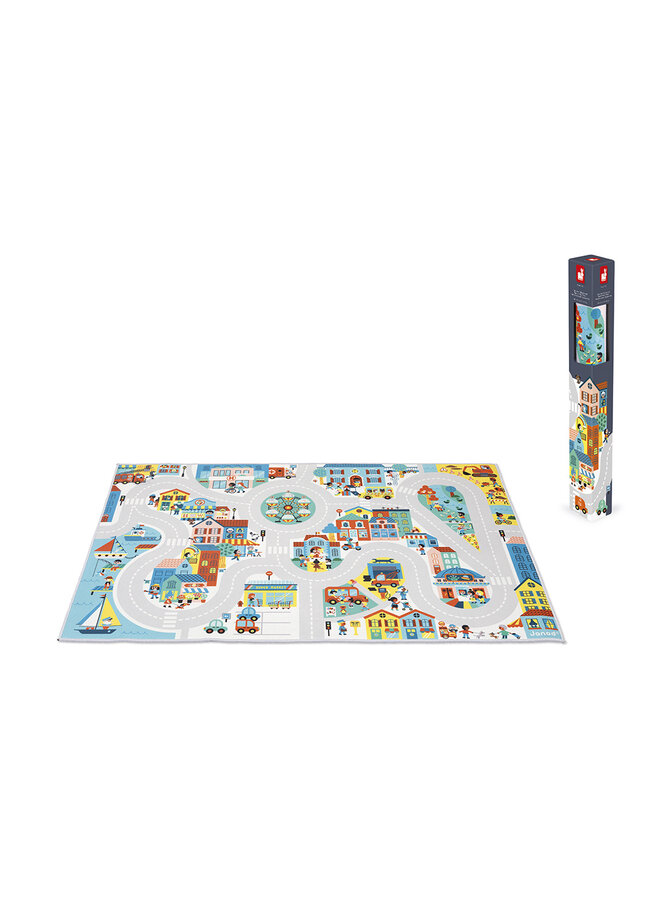 Janod - 5910 Crossroads - Speelmat de stad