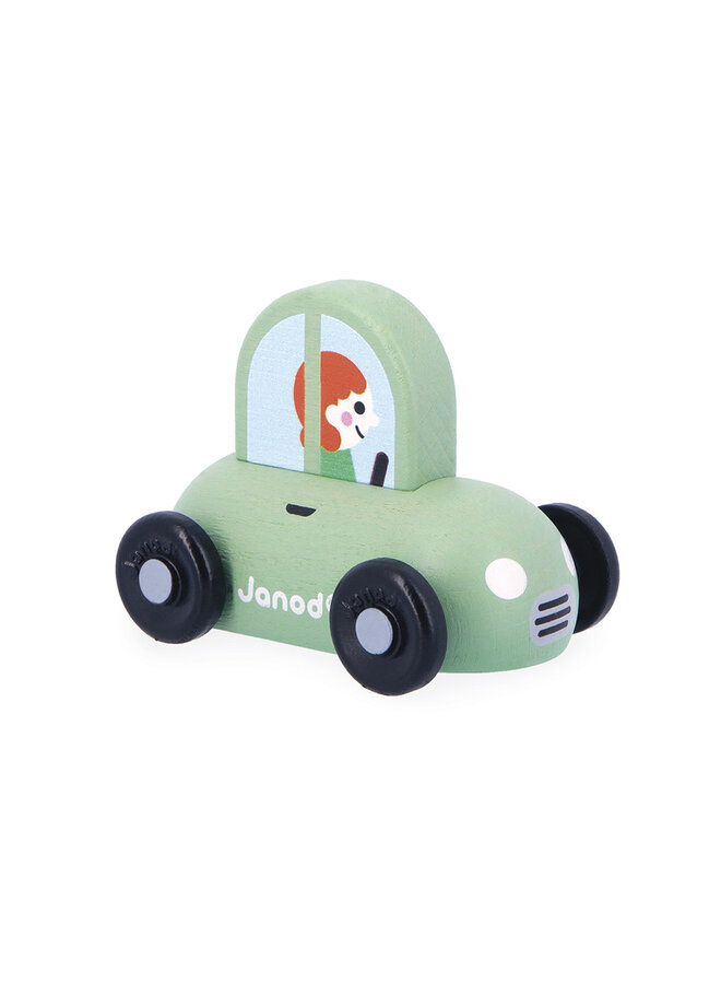 Crossroads - Groene auto