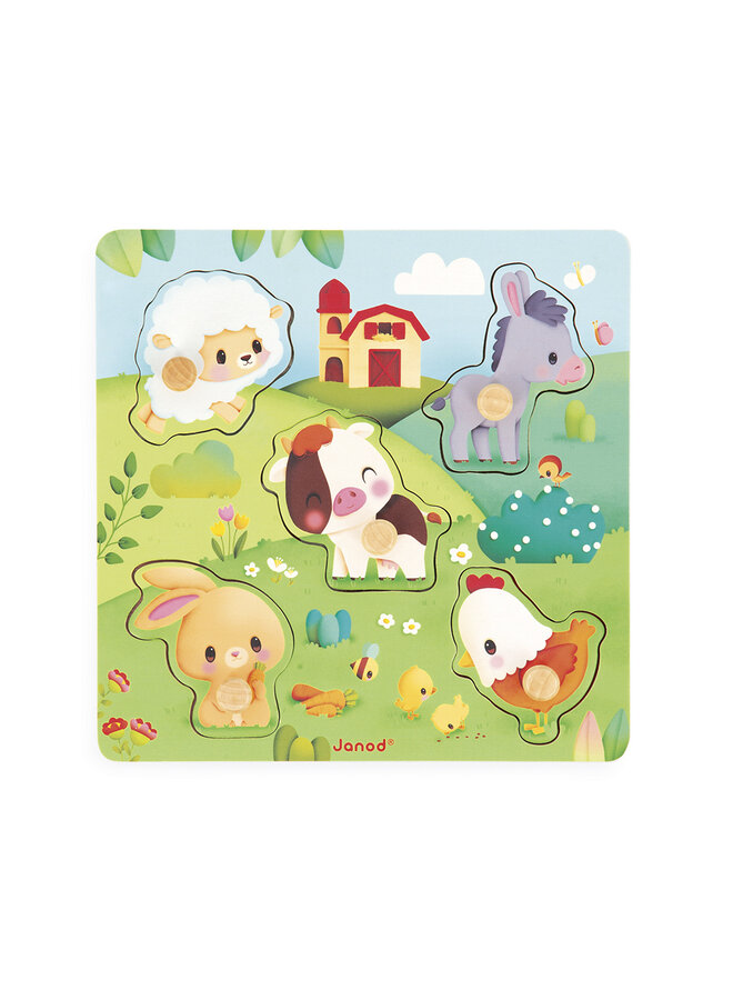 7129 Puzzel - Voelpuzzel boerderij