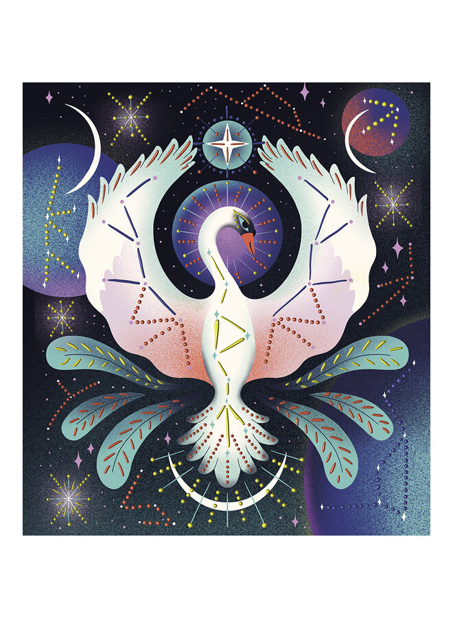 Janod - 9168 Atelier - Pointillisme kosmische dieren