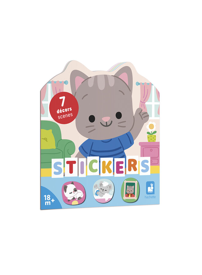 Janod - 9197 Stickerboek - Het huis