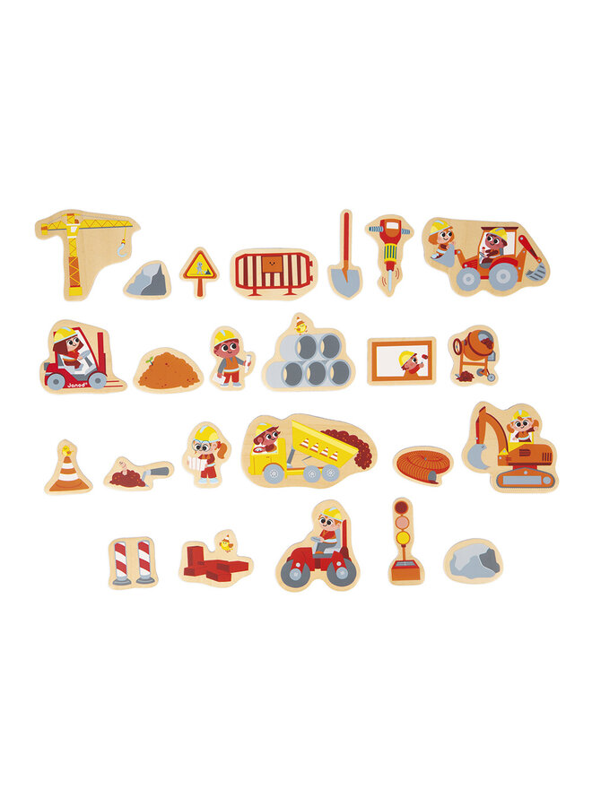 Janod - 9647 Magneetset - De bouwplaats (24)