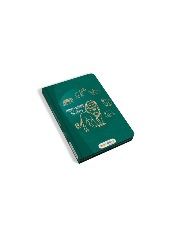 Kidywolf - Kidydraw-Mini Tekentablet - Dieren over de hele wereld