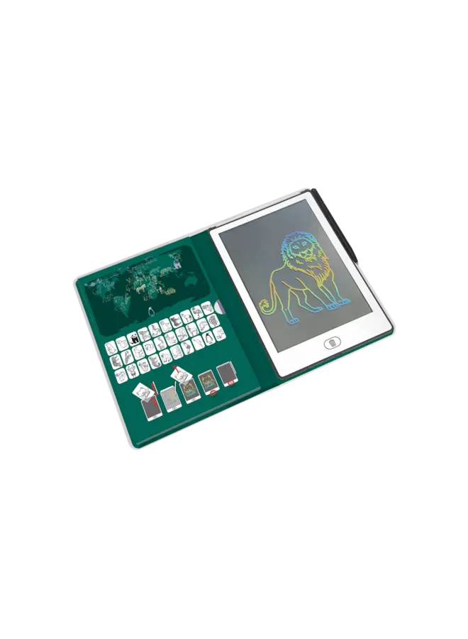 Kidywolf - Kidydraw-Mini Tekentablet - Dieren over de hele wereld