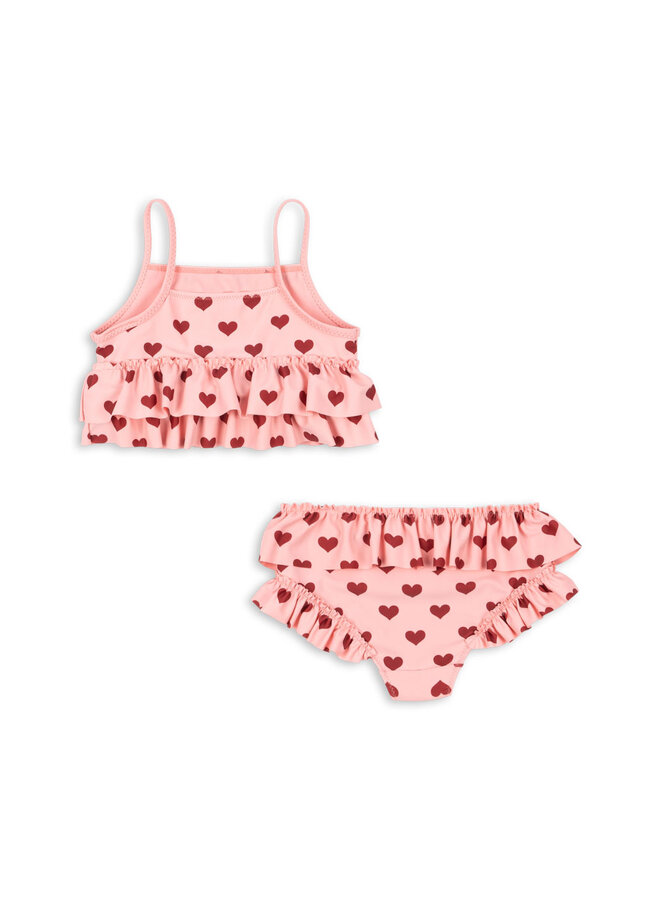 Konges Sløjd - Manuca frill bikini – Amour pink