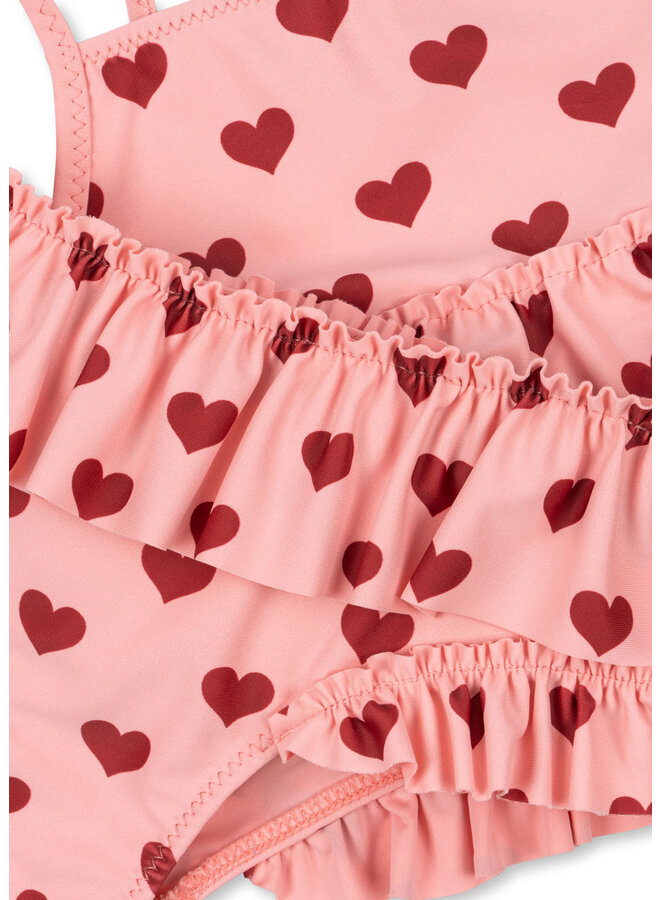 Konges Sløjd - Manuca frill bikini – Amour pink