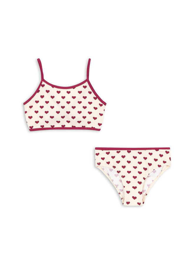 Konges Sløjd - Bowie bikini – Coeur sangria