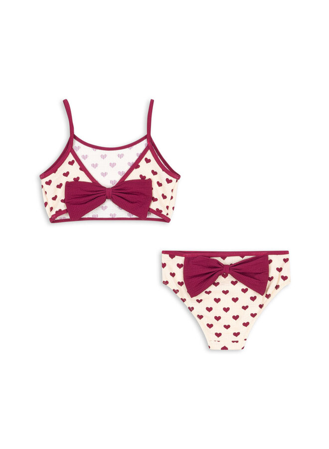 Konges Sløjd - Bowie bikini – Coeur sangria
