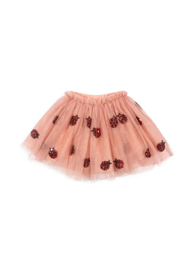 Yvonne ladybug skirt - Ladybug sequin