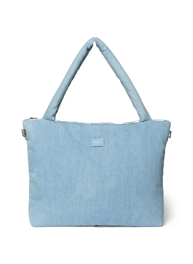 Studio Noos - Denim solid diaper bag
