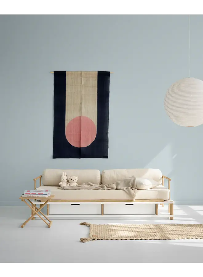 Camp day bed, white/oak