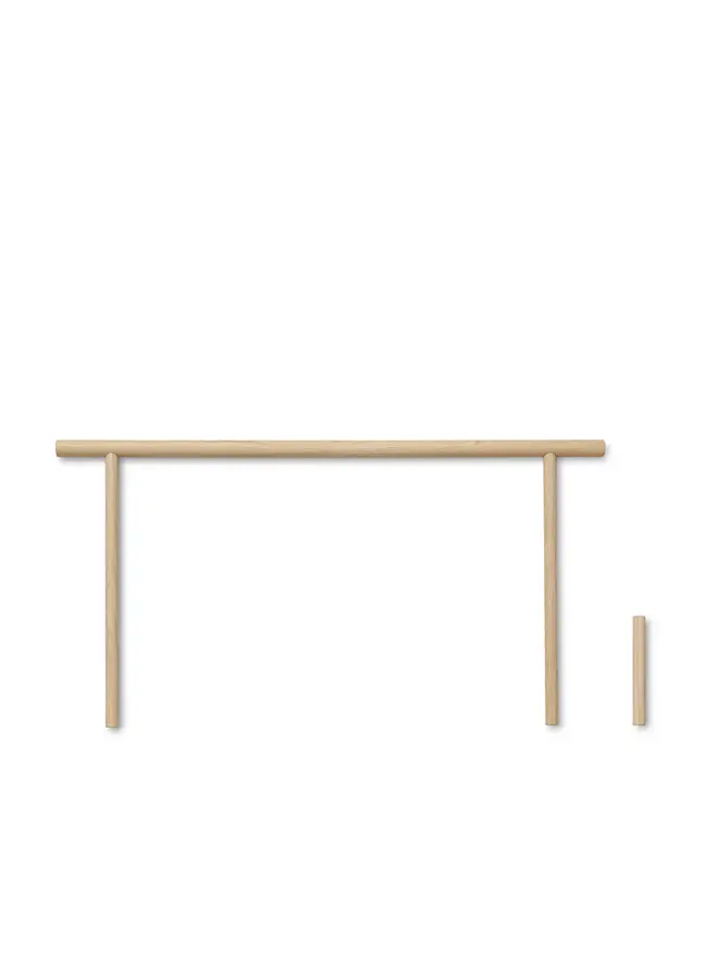 Oliver Furniture - Camp bed guard, oak