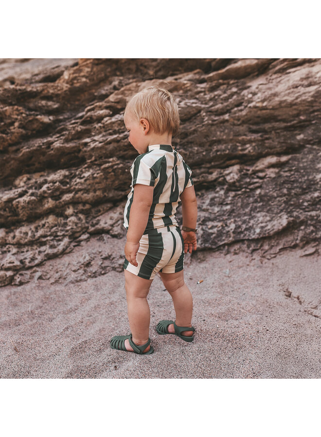 Salted Stories - Swim tee – Wide stripe