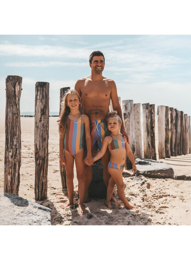 Salted Stories - Swimsuit – Multi stripe
