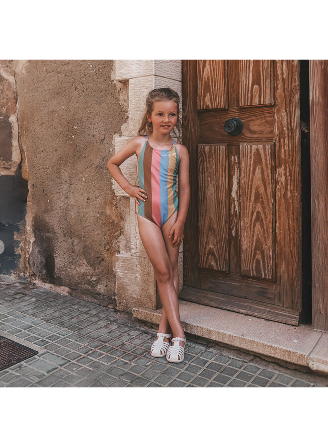 Salted Stories - Swimsuit – Multi stripe